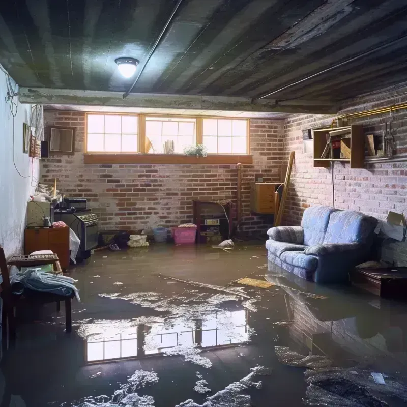 Flooded Basement Cleanup in Center Line, MI